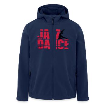 Jazz Dance - Recycelte Männer Softshell-Jacke von Stanley/Stella - Navy - Vorne - AI Model Male 185 light (185cm)