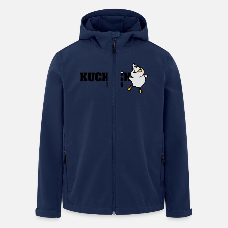 Kuckuck Klan - Recycelte Männer Softshell-Jacke von Stanley/Stella - Navy