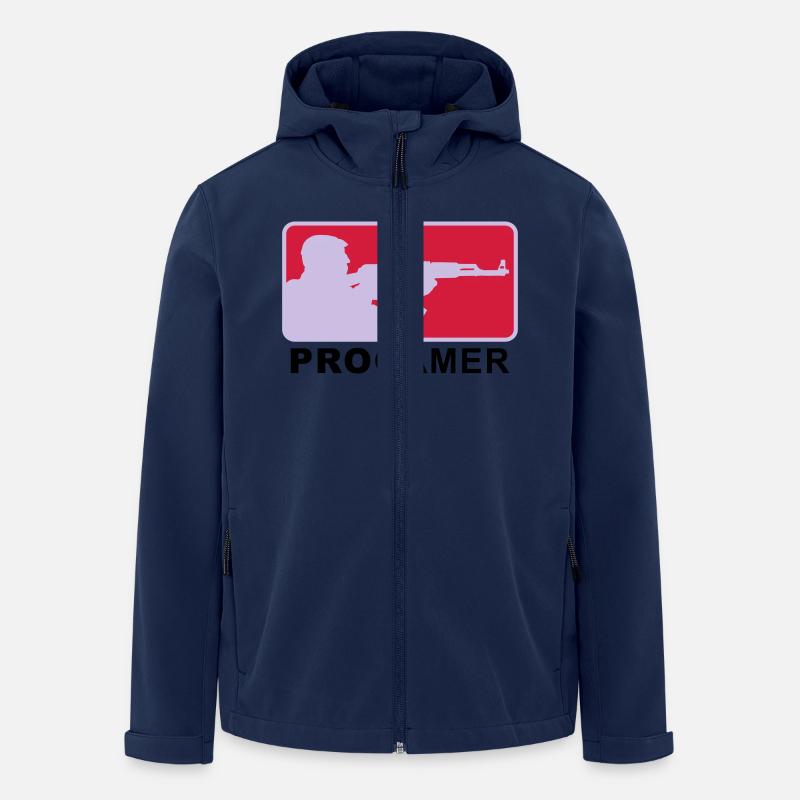 progamer_2011_4_3c - Men’s Recycled Softshell Jacket by Stanley/Stella - navy