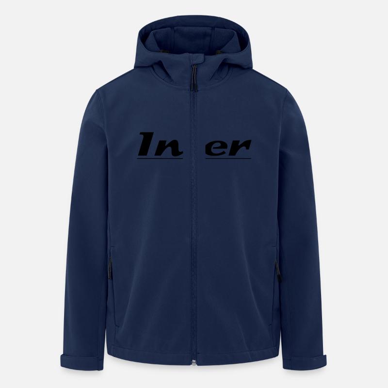 inter_02 - Recycelte Männer Softshell-Jacke von Stanley/Stella - Navy
