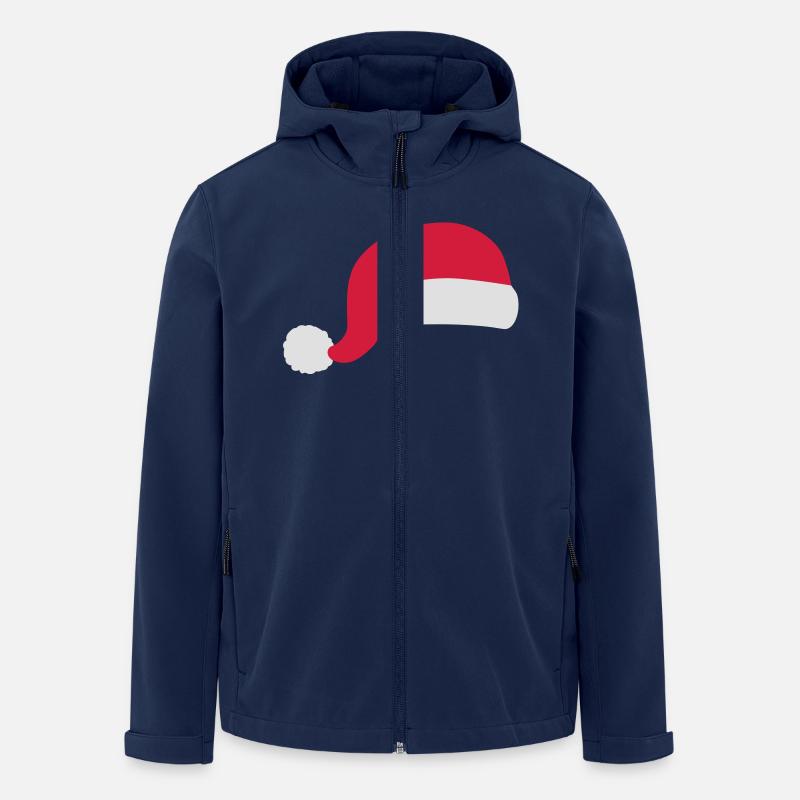 Santa hat - Men’s Recycled Softshell Jacket by Stanley/Stella - navy