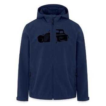Hot Rod - Veste softshell homme en polyester recyclé Stanley/Stella - marine - Devant - AI Model Male 185 light (185cm)