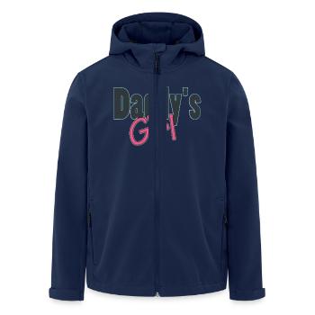 daddy's girl - Recycelte Männer Softshell-Jacke von Stanley/Stella - Navy - Vorne - AI Model Male 185 light (185cm)