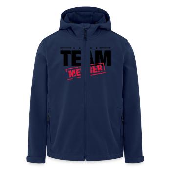 team_member_qb2 - Veste softshell homme en polyester recyclé Stanley/Stella - marine - Devant - AI Model Male 185 light (185cm)