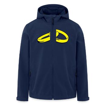 eheringe_02 - Veste softshell homme en polyester recyclé Stanley/Stella - marine - Devant - AI Model Male 185 light (185cm)