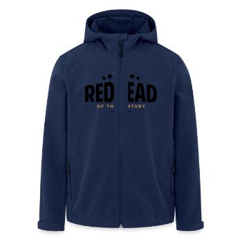 redhead of the century funny crown stars - Men’s Recycled Softshell Jacket by Stanley/Stella - navy - Front - AI Model Male 185 light (185cm)
