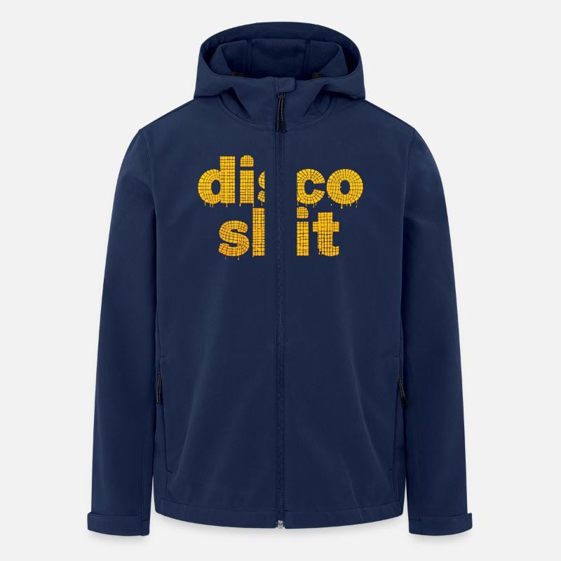 disco shit 053260 - Recycelte Männer Softshell-Jacke von Stanley/Stella - Navy