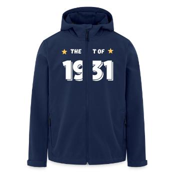 Best of 1931 - Veste softshell homme en polyester recyclé Stanley/Stella - marine - Devant - AI Model Male 185 light (185cm)