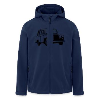 taxi - Veste softshell homme en polyester recyclé Stanley/Stella - marine - Devant - AI Model Male 185 light (185cm)