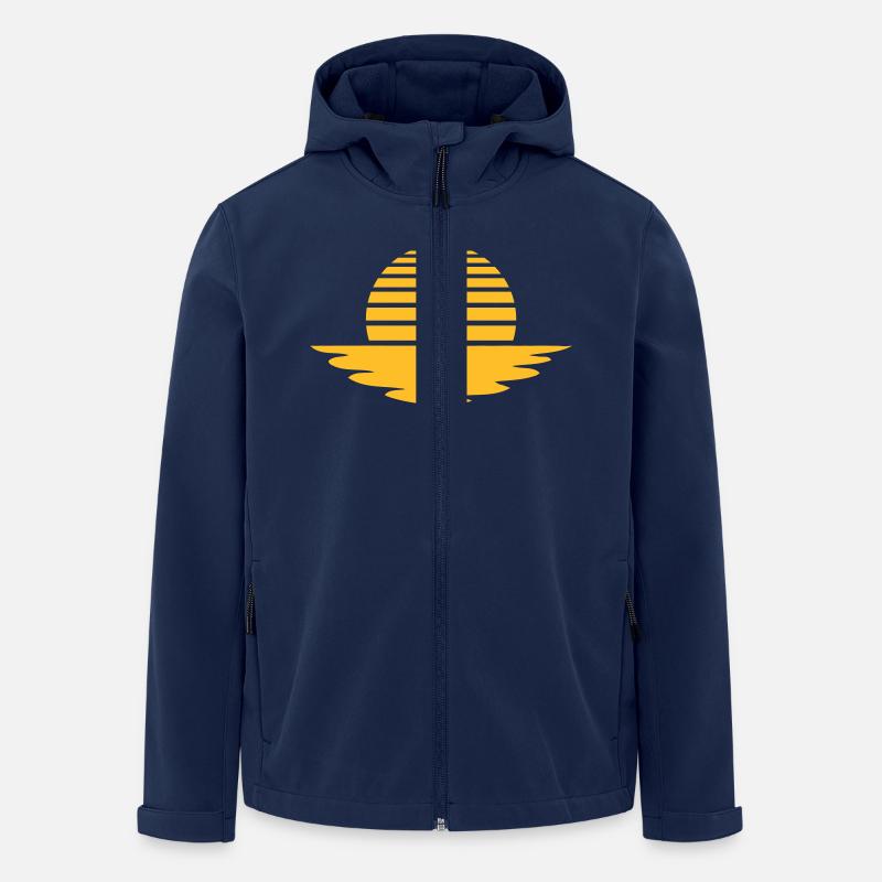 Sunrise - Recycelte Männer Softshell-Jacke von Stanley/Stella - Navy