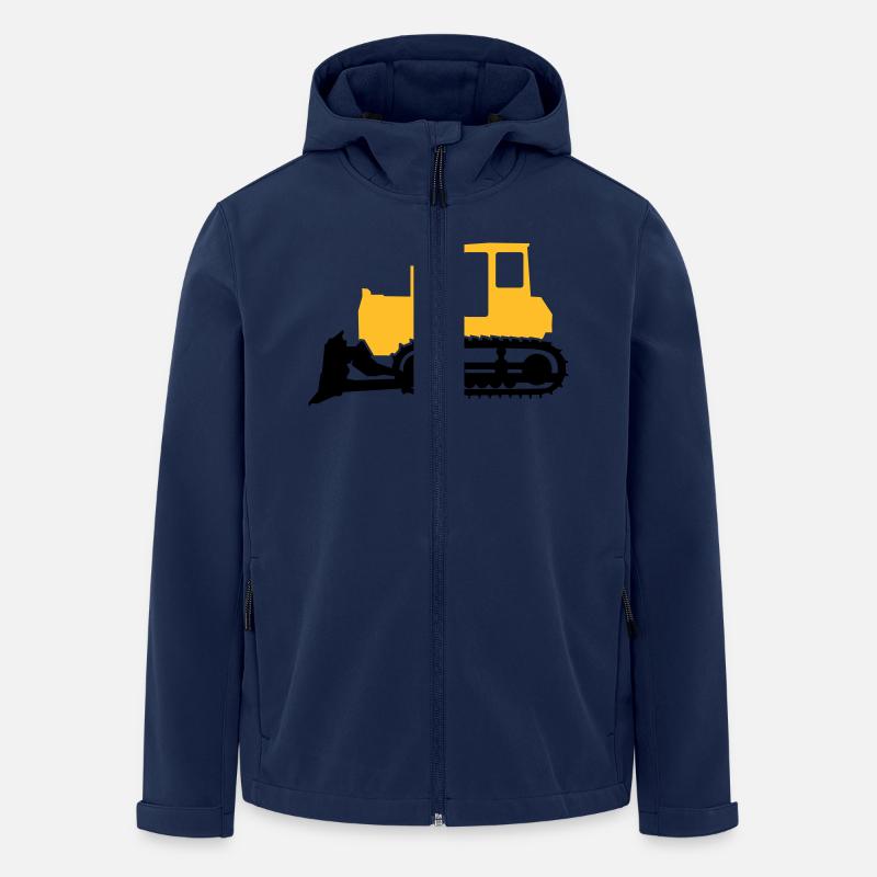 Bulldozer - Men’s Recycled Softshell Jacket by Stanley/Stella - navy