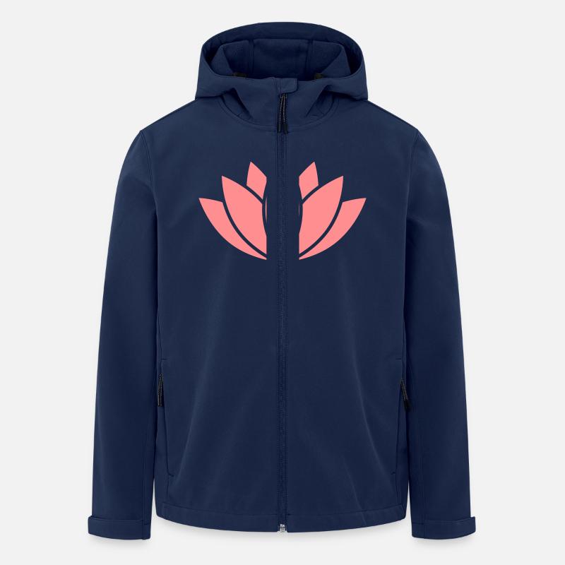 Yoga - Recycelte Männer Softshell-Jacke von Stanley/Stella - Navy
