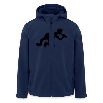 Drunk, octoberfest, beer, drinking, thirst, creep, - Men’s Recycled Softshell Jacket by Stanley/Stella - navy - Front - AI Model Male 185 light (185cm)