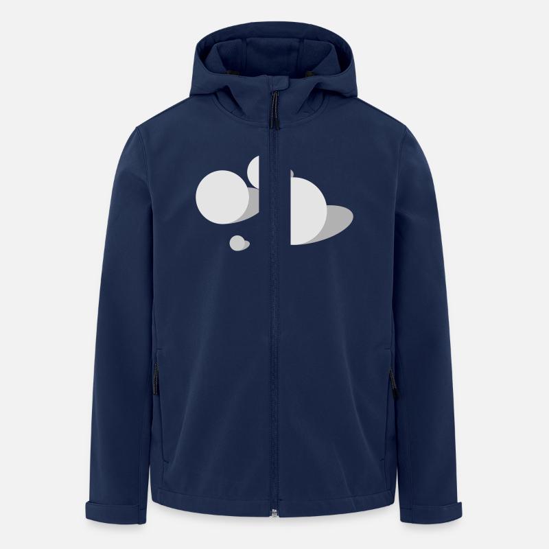 Boule 3 - Recycelte Männer Softshell-Jacke von Stanley/Stella - Navy