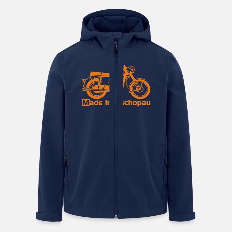 MZ TS 150 - Recycelte Männer Softshell-Jacke von Stanley/Stella - Navy