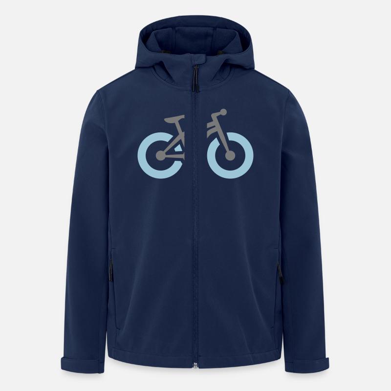 Fatbike 2C - 2F - Recycelte Männer Softshell-Jacke von Stanley/Stella - Navy
