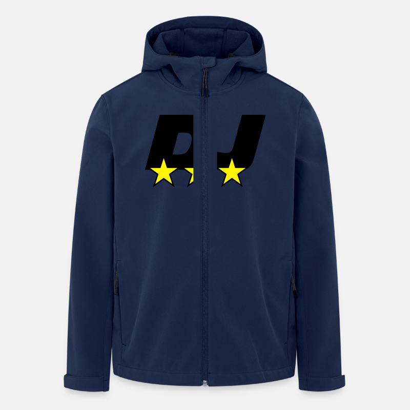 DJ ! - Recycelte Männer Softshell-Jacke von Stanley/Stella - Navy