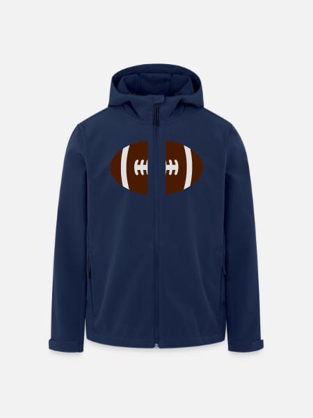 rugby ball - Men’s Recycled Softshell Jacket by Stanley/Stella - navy