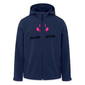 Animal Lover - Veste softshell homme en polyester recyclé Stanley/Stella - marine - Devant - AI Model Male 185 light (185cm)