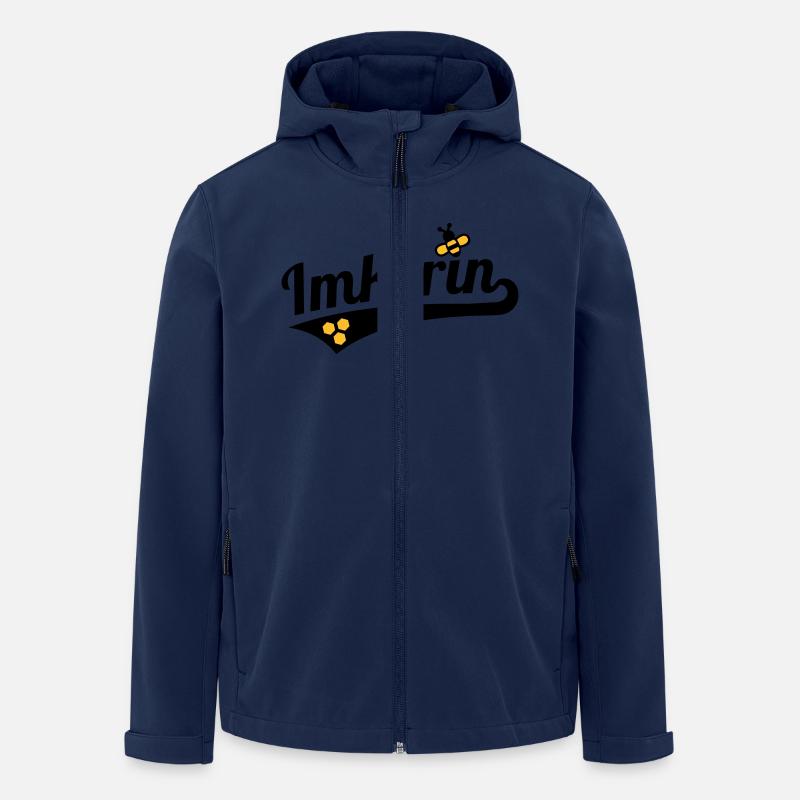 Imkerin - Recycelte Männer Softshell-Jacke von Stanley/Stella - Navy