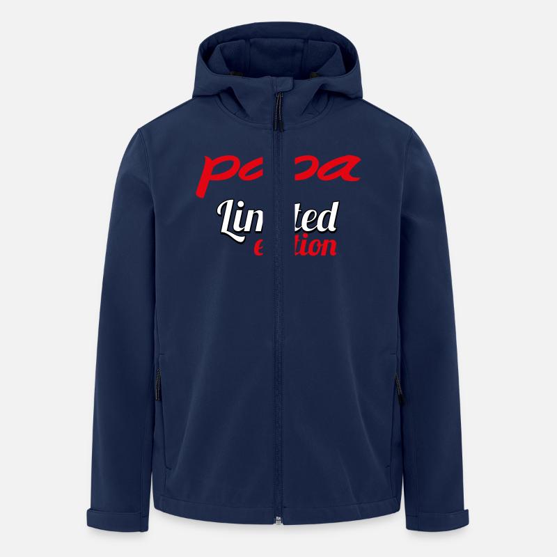PAPA LIMITIERTE AUFLAGE - Recycelte Männer Softshell-Jacke von Stanley/Stella - Navy