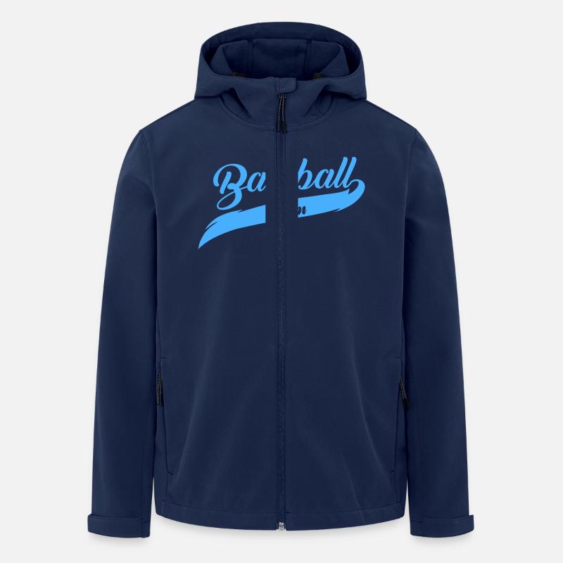 baseball team - Recycelte Männer Softshell-Jacke von Stanley/Stella - Navy