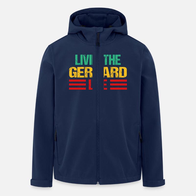 Gerhard - Men’s Recycled Softshell Jacket by Stanley/Stella - navy