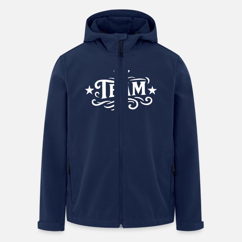 Team Krone - Men’s Recycled Softshell Jacket by Stanley/Stella - navy