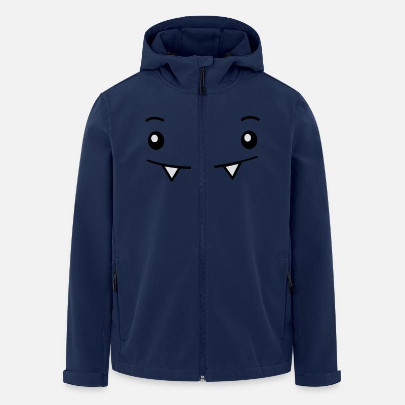 vampire - Men’s Recycled Softshell Jacket by Stanley/Stella - navy