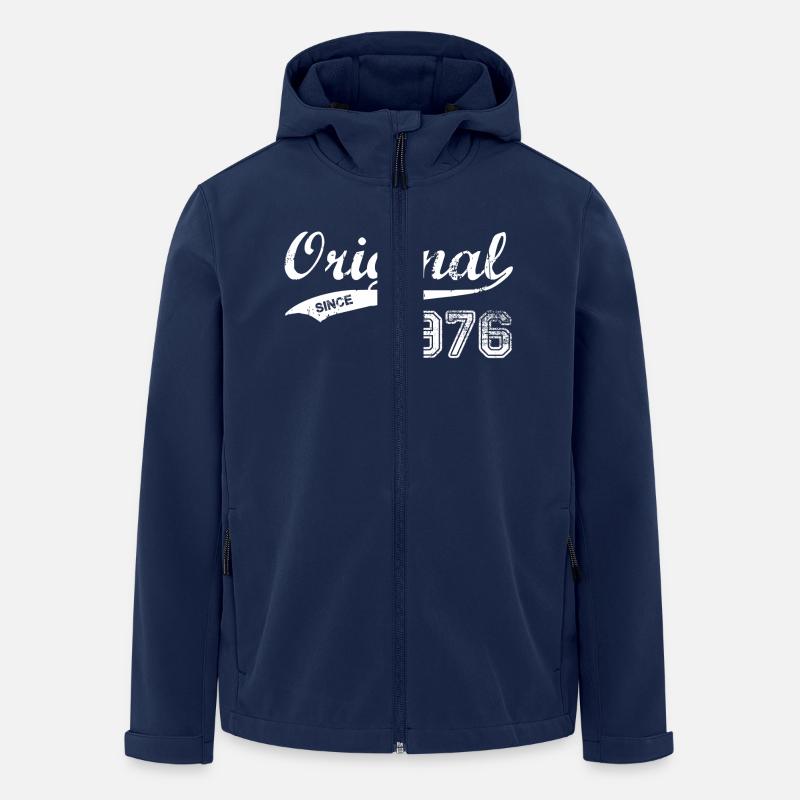1976 - Recycelte Männer Softshell-Jacke von Stanley/Stella - Navy