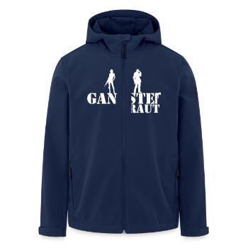 Moll - Veste softshell homme en polyester recyclé Stanley/Stella - marine - Devant - AI Model Male 185 light (185cm)