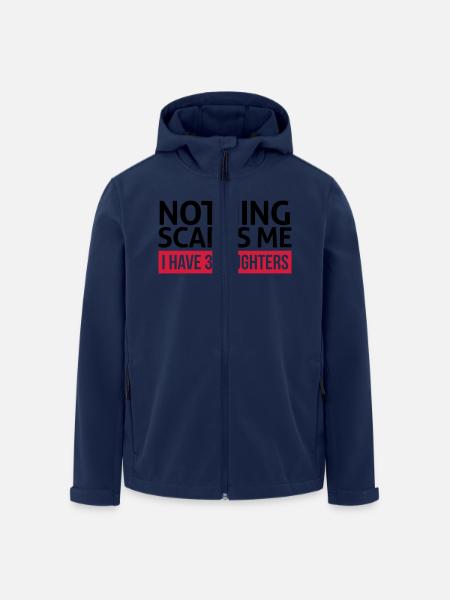 dad - Men’s Recycled Softshell Jacket by Stanley/Stella - navy