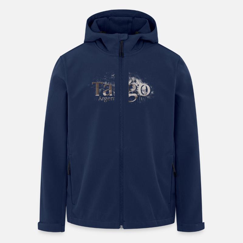 tango - Men’s Recycled Softshell Jacket by Stanley/Stella - navy