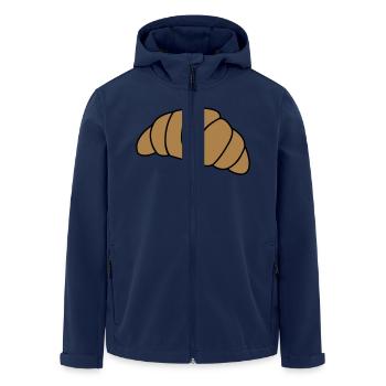 croissant_02 - Veste softshell homme en polyester recyclé Stanley/Stella - marine - Devant - AI Model Male 185 light (185cm)