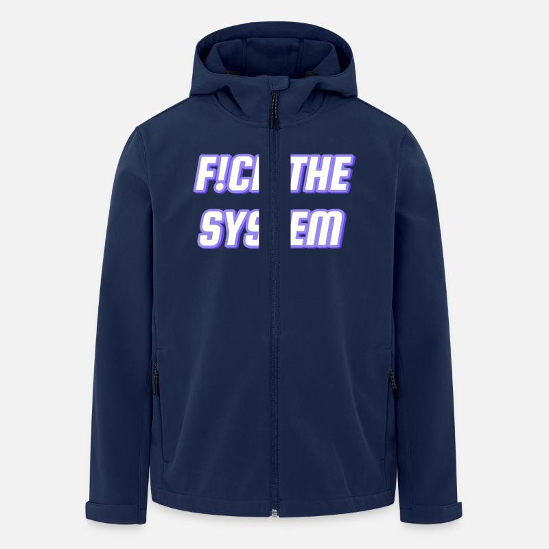 fts - Recycelte Männer Softshell-Jacke von Stanley/Stella - Navy