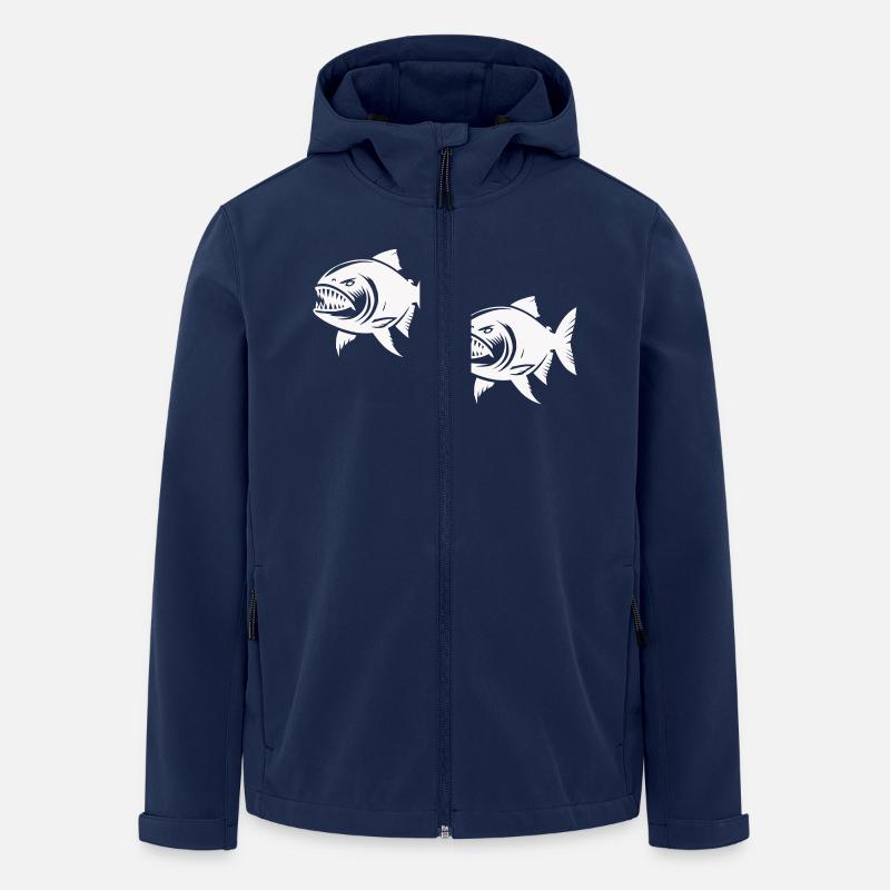 Piranha 2 - Men’s Recycled Softshell Jacket by Stanley/Stella - navy