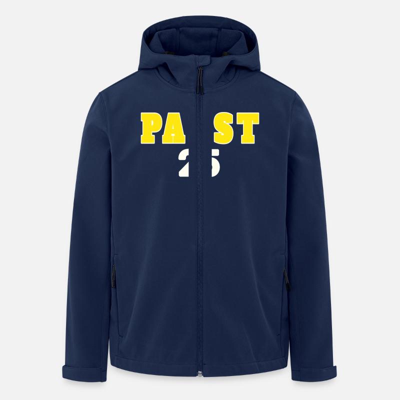 papst 25 - Recycelte Männer Softshell-Jacke von Stanley/Stella - Navy