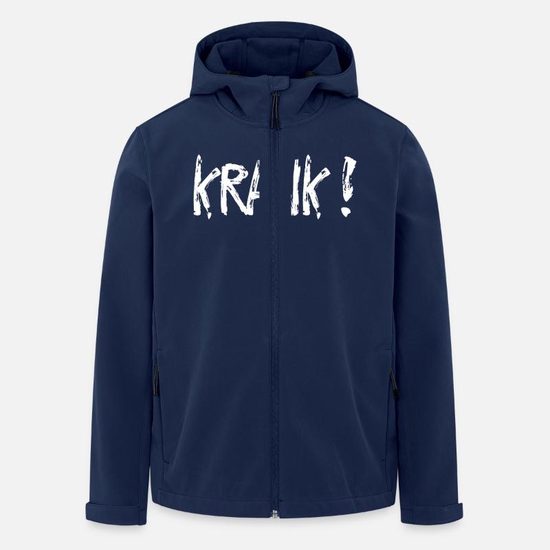 KRANK - Recycelte Männer Softshell-Jacke von Stanley/Stella - Navy
