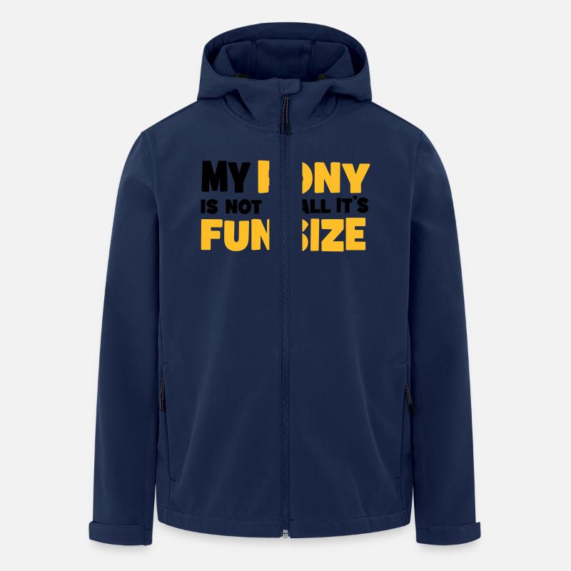 Pony - Recycelte Männer Softshell-Jacke von Stanley/Stella - Navy