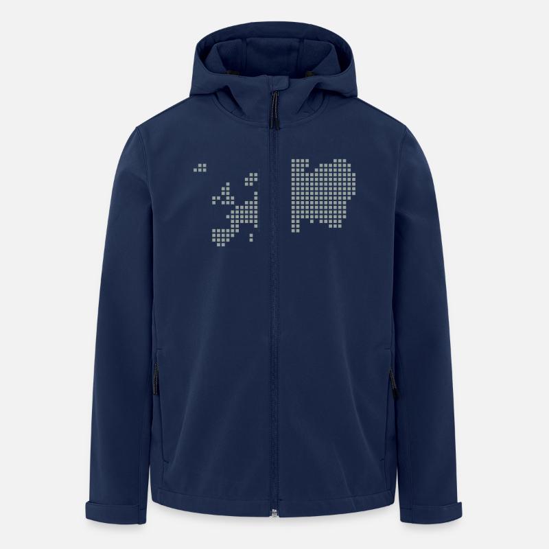 Venezia Trieste Udine Padova - Recycelte Männer Softshell-Jacke von Stanley/Stella - Navy