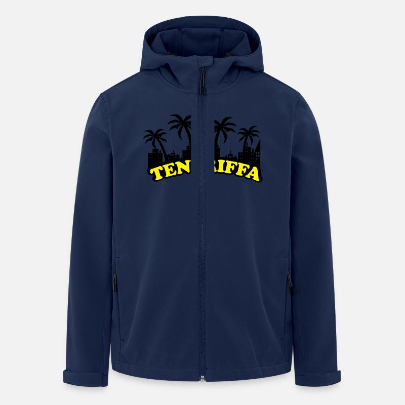 teneriffa - Recycelte Männer Softshell-Jacke von Stanley/Stella - Navy