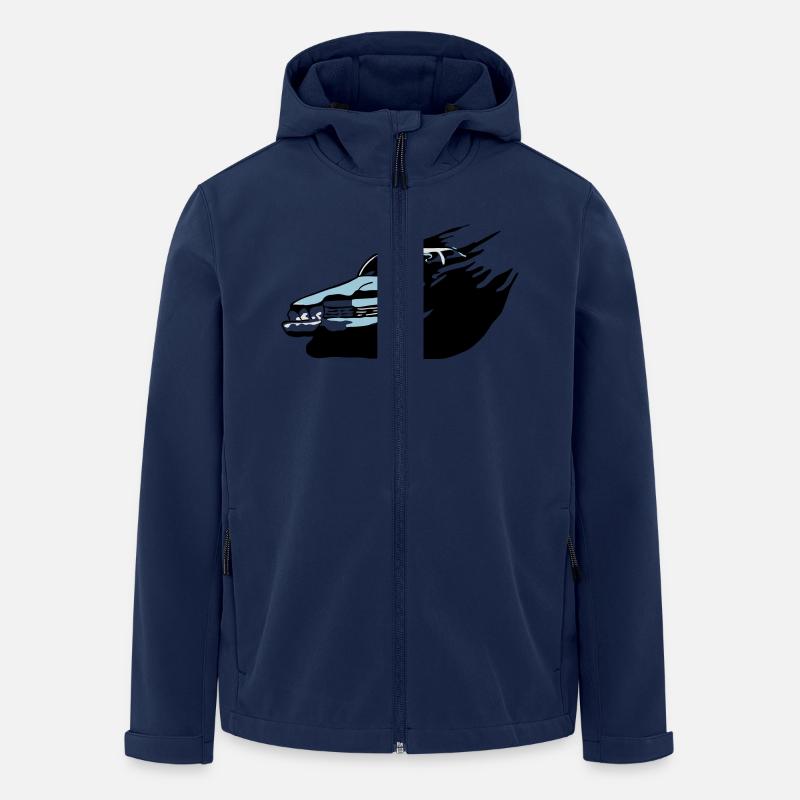 speed - Veste softshell homme en polyester recyclé Stanley/Stella - marine