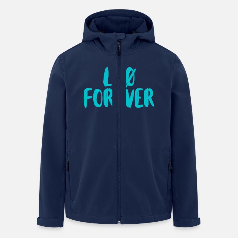 IØ, série Ile d'Oléron - Veste softshell homme en polyester recyclé Stanley/Stella - marine