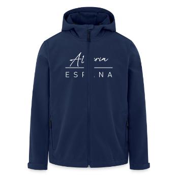 Espagne - Almeria - Espagne - España - Veste softshell homme en polyester recyclé Stanley/Stella - marine - Devant - AI Model Male 185 light (185cm)