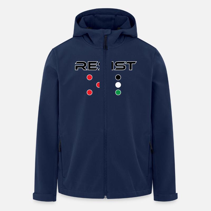 RESIST FP - Men’s Recycled Softshell Jacket by Stanley/Stella - navy