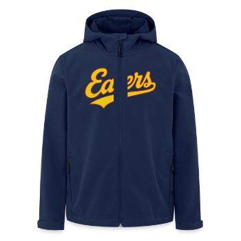Eaters (Vintage Flowing Baseball Typography ) - Veste softshell homme en polyester recyclé Stanley/Stella - marine - Devant - AI Model Male 185 light (185cm)