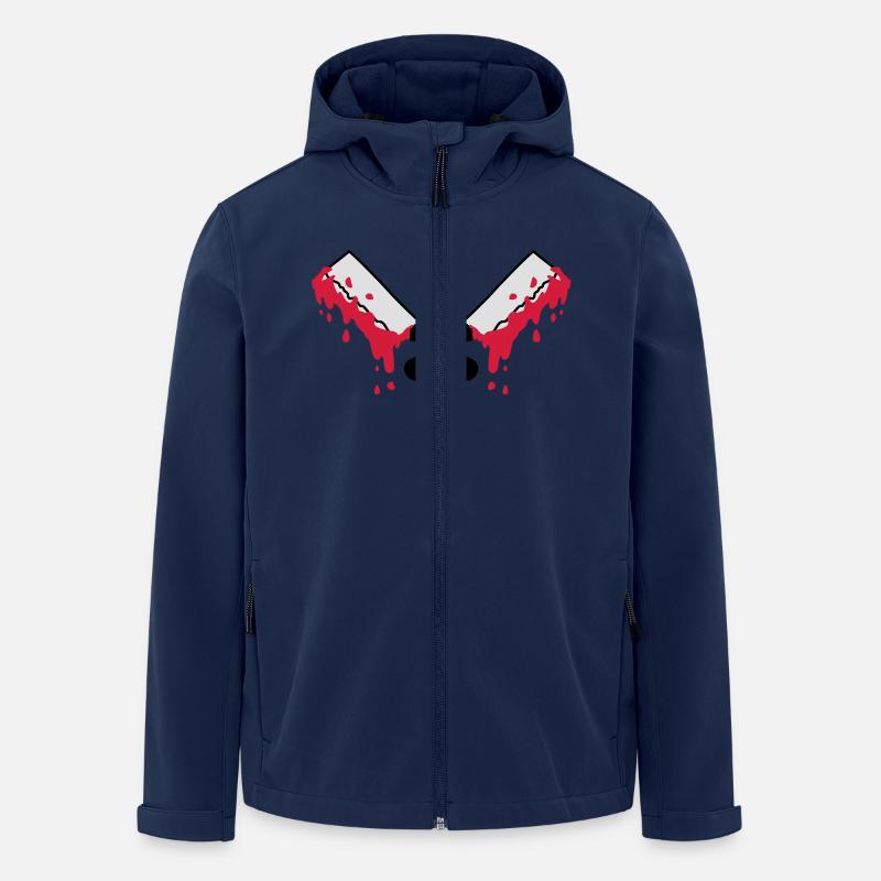 bloody_cleavers - Recycelte Männer Softshell-Jacke von Stanley/Stella - Navy