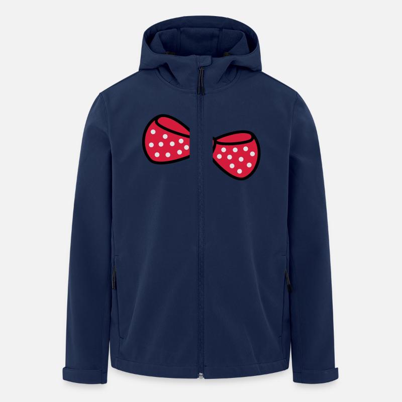 Schleife - Recycelte Männer Softshell-Jacke von Stanley/Stella - Navy