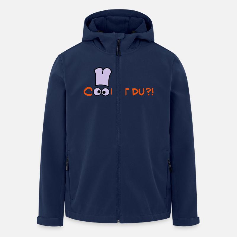 Cook st Du? - Recycelte Männer Softshell-Jacke von Stanley/Stella - Navy