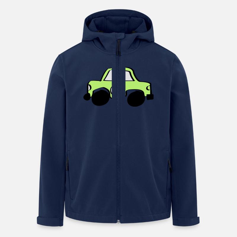 Auto - Recycelte Männer Softshell-Jacke von Stanley/Stella - Navy